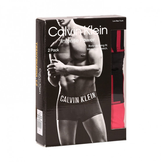 2PACK ανδρικό σορτς μποξεράκι Calvin Klein πολύχρωμο (NB2599A-6IL)