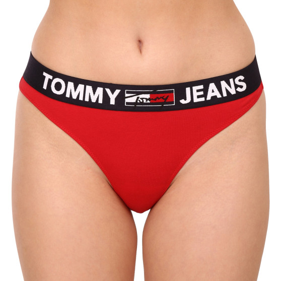 Γυναικείο στρινγκ Tommy Hilfiger κόκκινο (UW0UW02823 XLG)