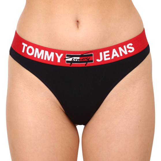 Γυναικείο στρινγκ Tommy Hilfiger σκούρο μπλε (UW0UW02823 DW5)