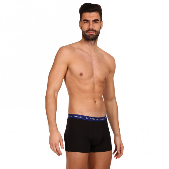 3PACK ανδρικό σορτς μποξεράκι Tommy Hilfiger μαύρο (UM0UM02324 0UK)