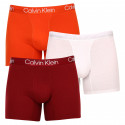 3PACK ανδρικό σορτς μποξεράκι Calvin Klein πολύχρωμο (NB2971A-6IN)