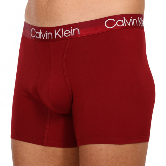 3PACK ανδρικό σορτς μποξεράκι Calvin Klein πολύχρωμο (NB2971A-6IN)