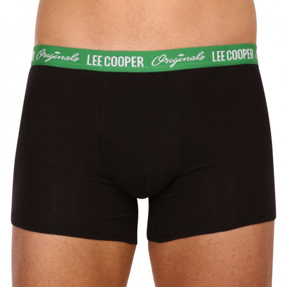 10PACK ανδρικό σορτς μποξεράκι Lee Cooper μαύρο (LCUBOX10P07-1951589)