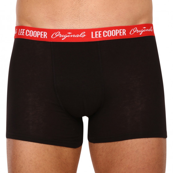 10PACK ανδρικό σορτς μποξεράκι Lee Cooper μαύρο (LCUBOX10P07-1951589)