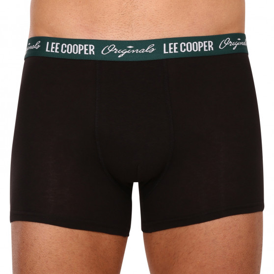 10PACK ανδρικό σορτς μποξεράκι Lee Cooper μαύρο (LCUBOX10P07-1951589)