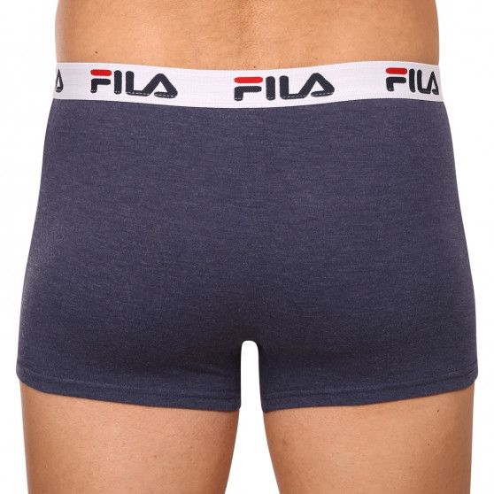 2PACK ανδρικό σορτσάκι μποξεράκι Fila μπλε (FU5016/2-272)