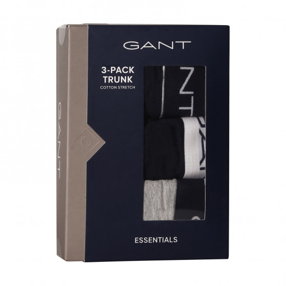 3PACK ανδρικό σορτς μποξεράκι Gant πολύχρωμο (902233403-94)