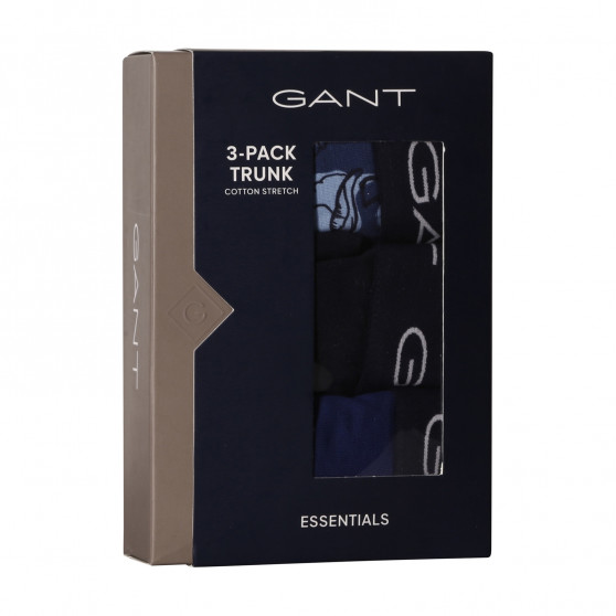 3PACK ανδρικό σορτς μποξεράκι Gant πολύχρωμο (902233443-418)