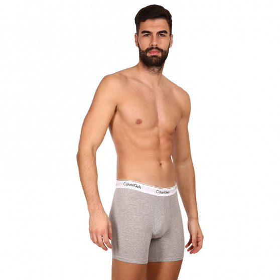 3PACK ανδρικό σορτς μποξεράκι Calvin Klein πολύχρωμο (NB2381A-MP1)