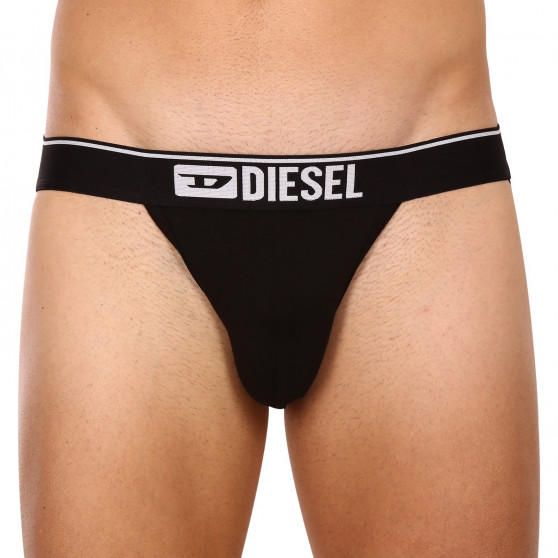 3PACK ανδρικά jocks Diesel μαύρο (00SH9I-0GDAC-E4101)