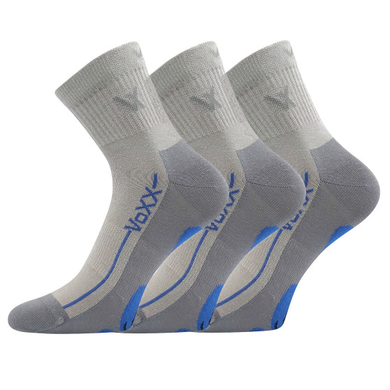 3PACK κάλτσες VoXX γκρι (Barefootan-grey)