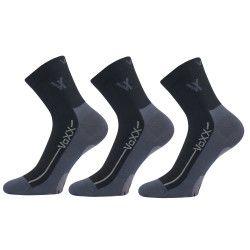 3PACK κάλτσες VoXX μαύρο (Barefootan-black)