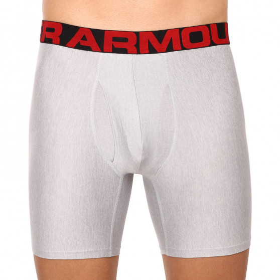 2PACK ανδρικό σορτς μποξεράκι Under Armour γκρι (1363619 011)