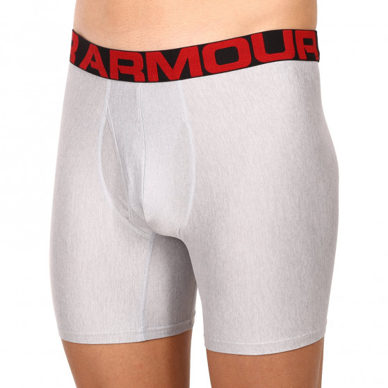 2PACK ανδρικό σορτς μποξεράκι Under Armour γκρι (1363619 011)