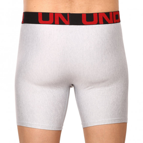 2PACK ανδρικό σορτς μποξεράκι Under Armour γκρι (1363619 011)