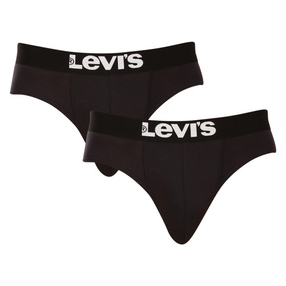 2PACK ανδρικό σλιπ Levis μαύρο (905003001 884)