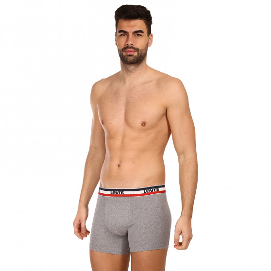 2PACK ανδρικό σορτς μποξεράκι Levis πολύχρωμο (905005001 004)