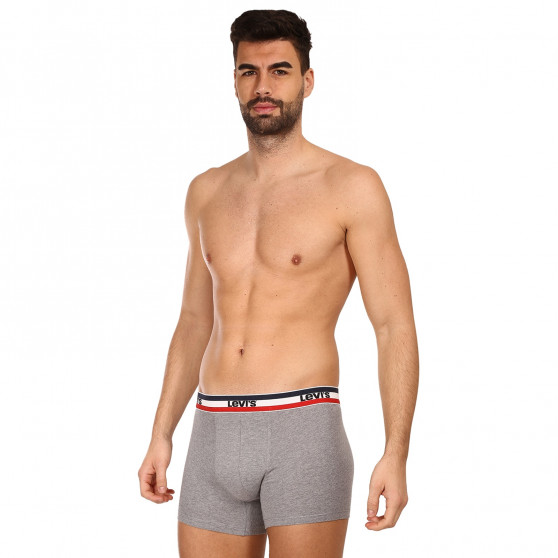 2PACK ανδρικό σορτς μποξεράκι Levis πολύχρωμο (905005001 198)