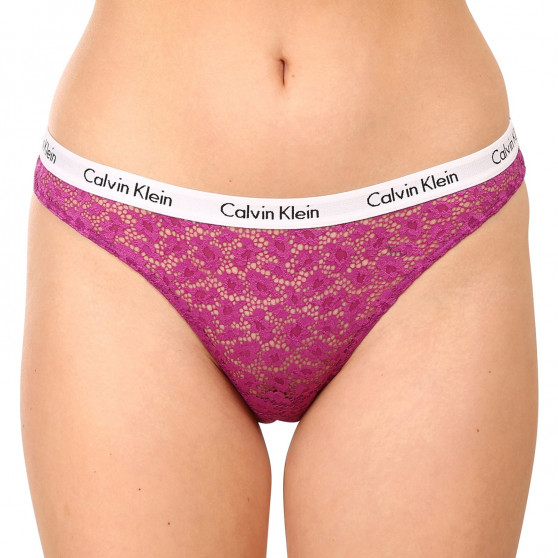 3PACK γυναικείο εσώρουχο Calvin Klein oversized πολύχρωμο (QD3975E-6Q2)