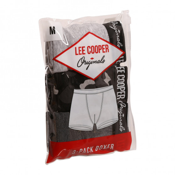 3PACK ανδρικό σορτς μποξεράκι Lee Cooper πολύχρωμο (LCUBOX3P1-1946709)