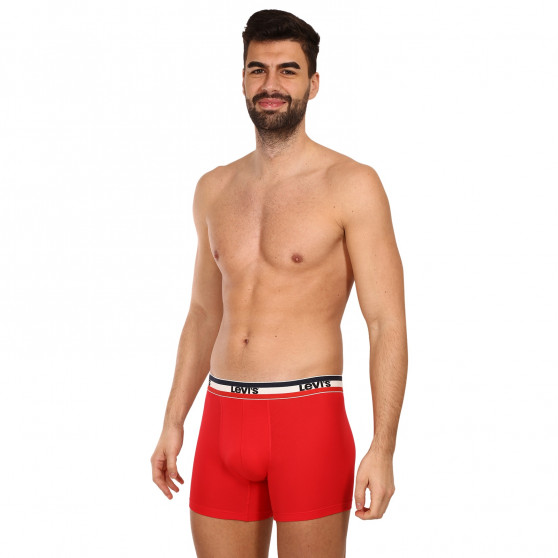 2PACK ανδρικό σορτς μποξεράκι Levis πολύχρωμο (905005001 786)