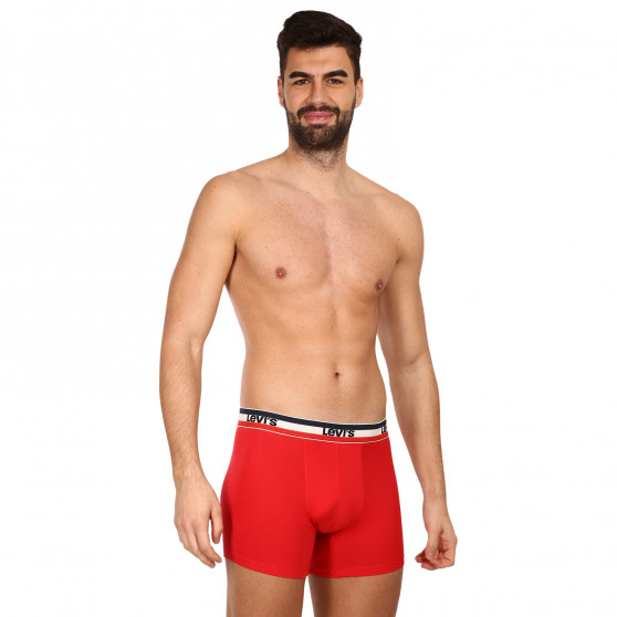 2PACK ανδρικό σορτς μποξεράκι Levis πολύχρωμο (905005001 786)