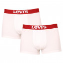 2PACK ανδρικό σορτς μποξεράκι Levis λευκό (905002001 317)