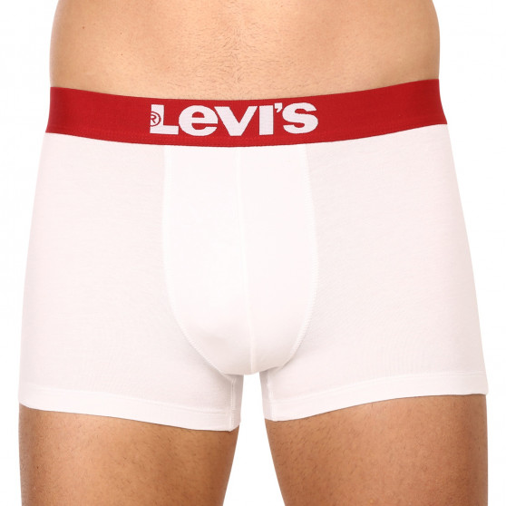 2PACK ανδρικό σορτς μποξεράκι Levis λευκό (905002001 317)