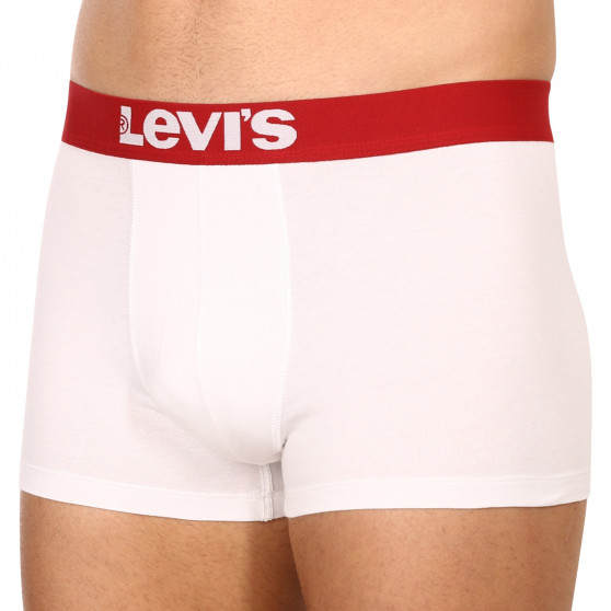 2PACK ανδρικό σορτς μποξεράκι Levis λευκό (905002001 317)