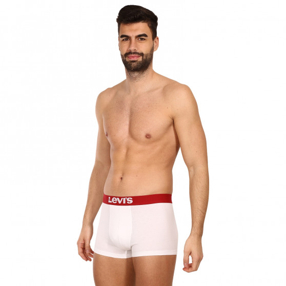 2PACK ανδρικό σορτς μποξεράκι Levis λευκό (905002001 317)