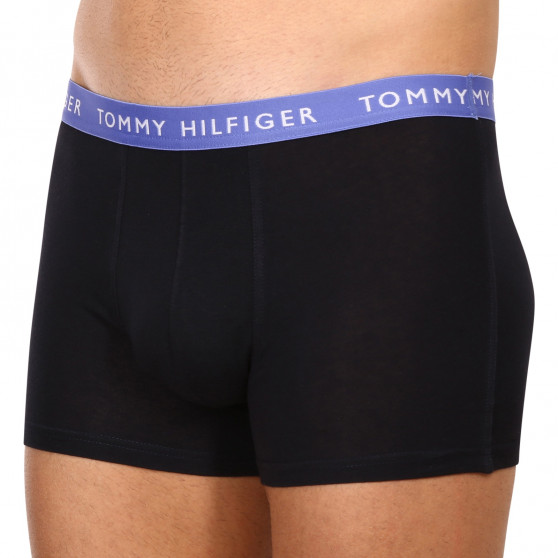 3PACK ανδρικό σορτς μποξεράκι Tommy Hilfiger σκούρο μπλε (UM0UM02324 0V1)