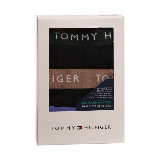 3PACK ανδρικό σορτς μποξεράκι Tommy Hilfiger σκούρο μπλε (UM0UM02324 0V1)