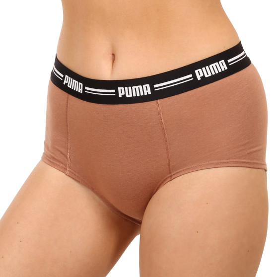 2PACK γυναικεία εσώρουχα Puma καφέ (603033001 013)