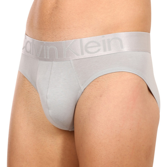 3PACK ανδρικό σλιπ Calvin Klein πολύχρωμο (NB3129A-C7Y)