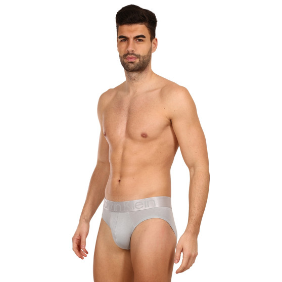 3PACK ανδρικό σλιπ Calvin Klein πολύχρωμο (NB3129A-C7Y)