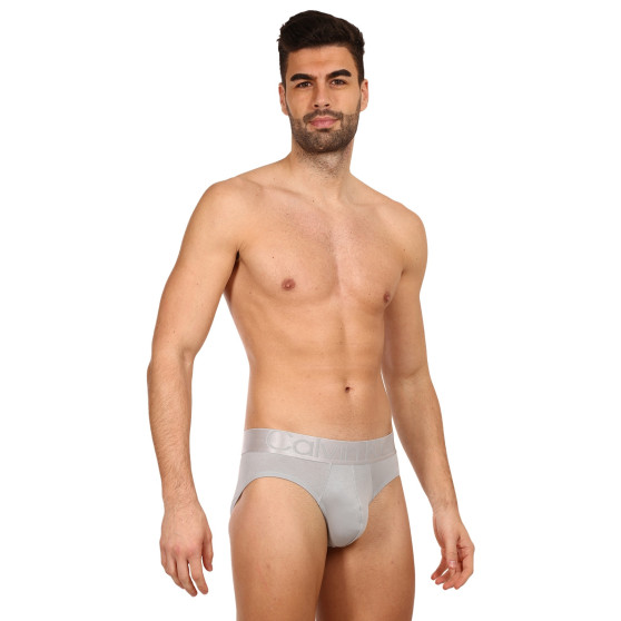 3PACK ανδρικό σλιπ Calvin Klein πολύχρωμο (NB3129A-C7Y)