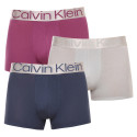 3PACK ανδρικό σορτς μποξεράκι Calvin Klein πολύχρωμο (NB3130A-C7Y)