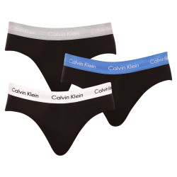 3PACK ανδρικό σλιπ Calvin Klein πολύχρωμο (U2661G-CAZ)