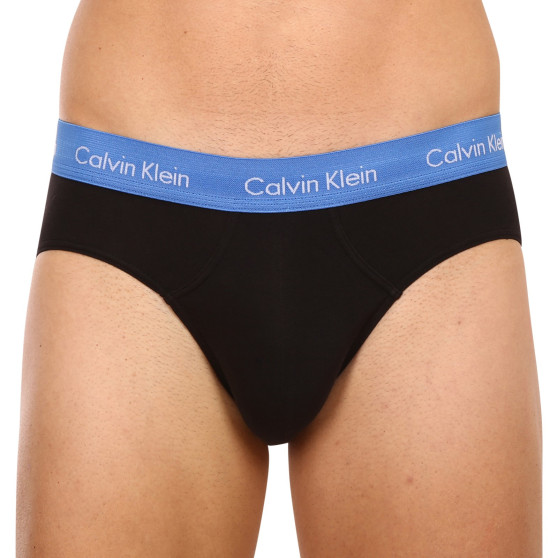 3PACK ανδρικό σλιπ Calvin Klein πολύχρωμο (U2661G-CAZ)