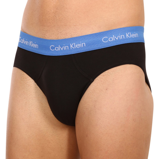 3PACK ανδρικό σλιπ Calvin Klein πολύχρωμο (U2661G-CAZ)