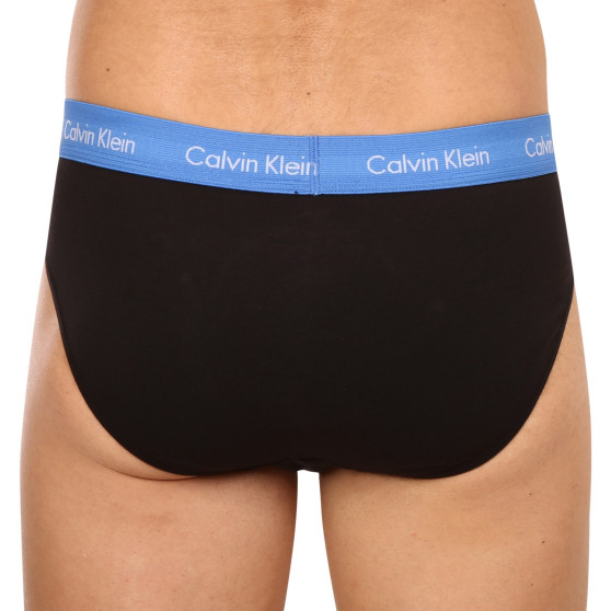 3PACK ανδρικό σλιπ Calvin Klein πολύχρωμο (U2661G-CAZ)