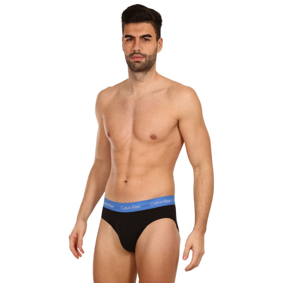 3PACK ανδρικό σλιπ Calvin Klein πολύχρωμο (U2661G-CAZ)