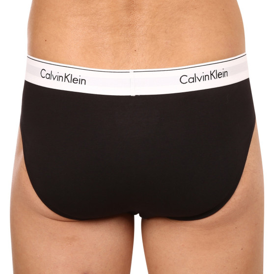 3PACK ανδρικό σλιπ Calvin Klein μαύρο (NB2379A-001)