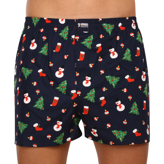 3PACK ανδρικό σορτς Happy Shorts πολύχρωμο (HS 2838586)