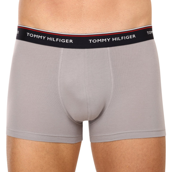 3PACK ανδρικό σορτς μποξεράκι Tommy Hilfiger πολύχρωμο (1U87903842 0Y4)