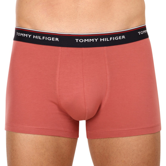 3PACK ανδρικό σορτς μποξεράκι Tommy Hilfiger πολύχρωμο (1U87903842 0Y4)