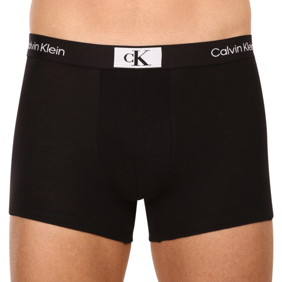 3PACK ανδρικό σορτς μποξεράκι Calvin Klein μαύρο (NB3528A-UB1)