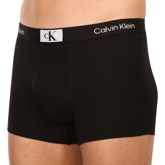 3PACK ανδρικό σορτς μποξεράκι Calvin Klein μαύρο (NB3528A-UB1)