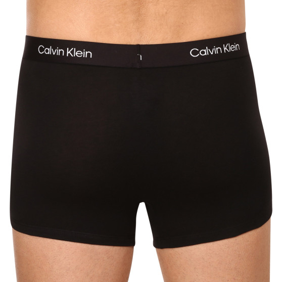 3PACK ανδρικό σορτς μποξεράκι Calvin Klein μαύρο (NB3528A-UB1)