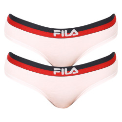 2PACK γυναικεία εσώρουχα Fila λευκό (FU6050/2-300)